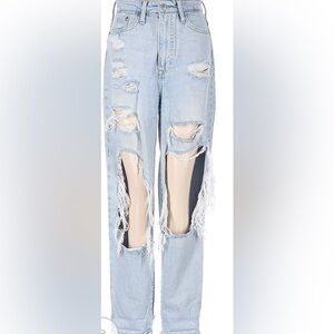 &Denim H&M Light Blue Boyfriend Jeans